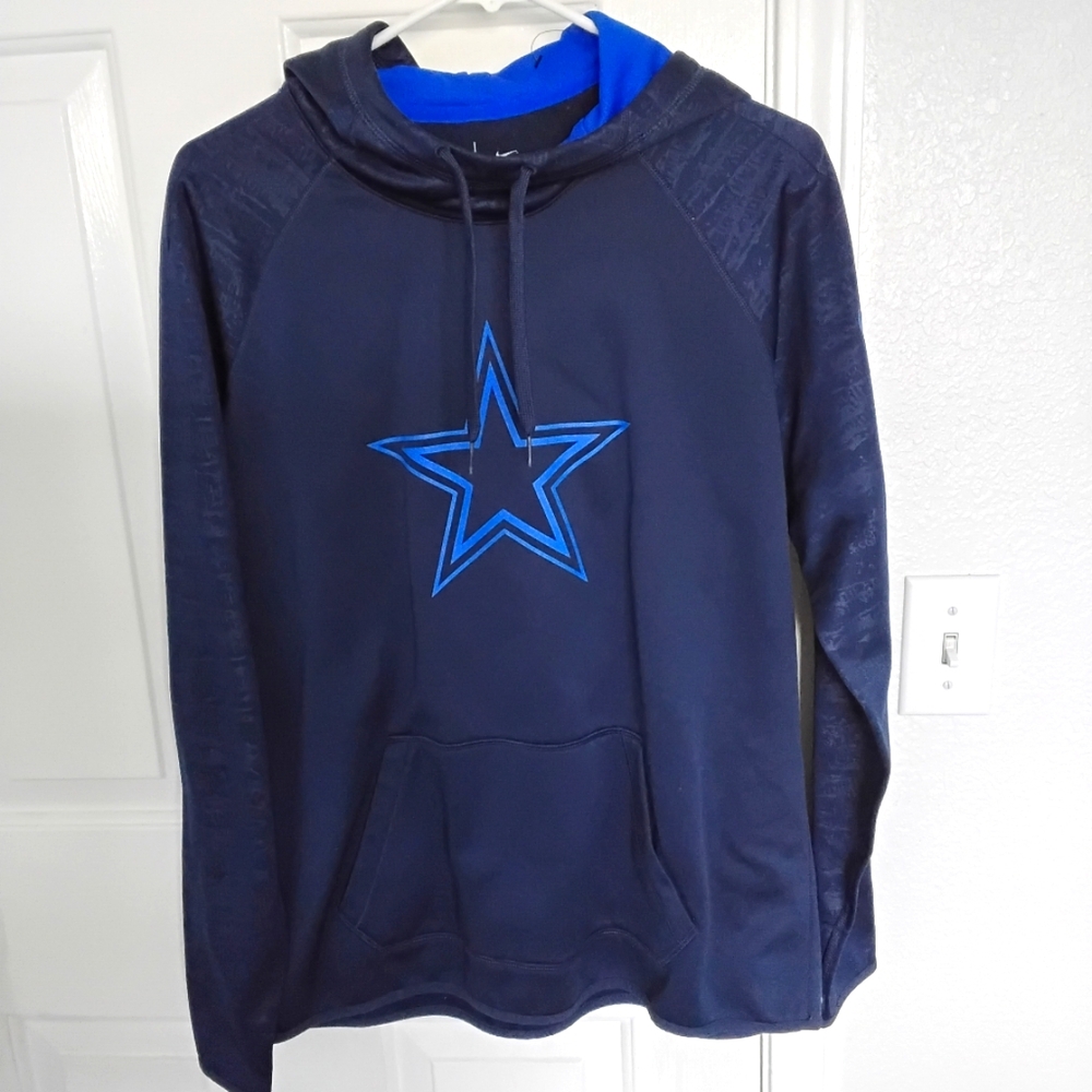 Unisex Navy Blue Star Hoodie.  NWT